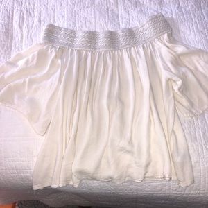 Off the shoulder B.B. Dakota shirt